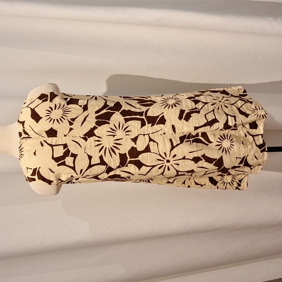 Anne Klein Linen Floral dress - Picture 3 of 5